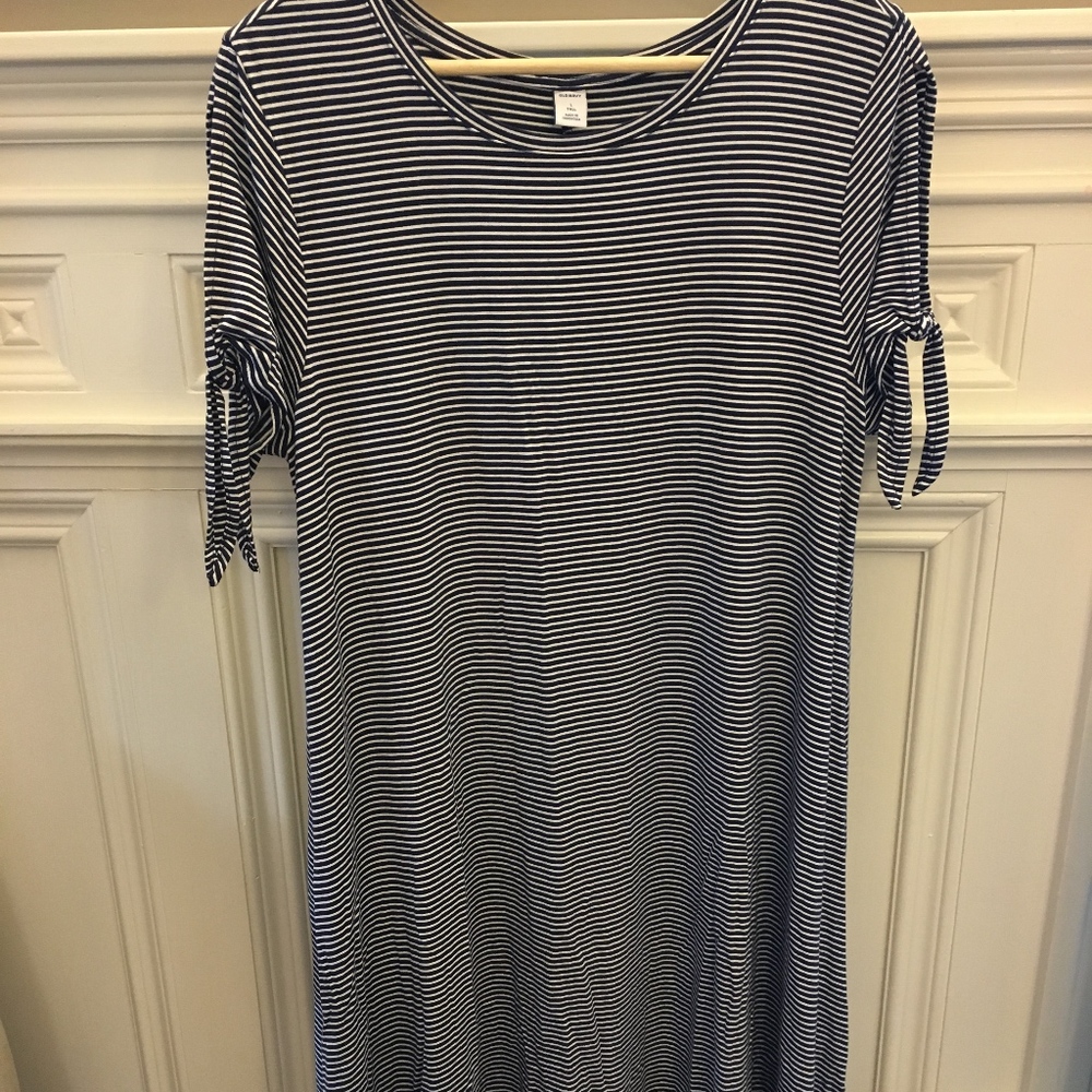 Old Navy Striped Swing Dress